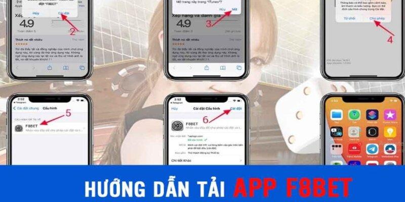 Cách tải app F88bet cho iphone chi tiết