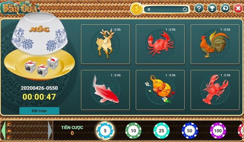 Giới thiệu đến bạn bầu cua tôm cá online của nhà F8bet