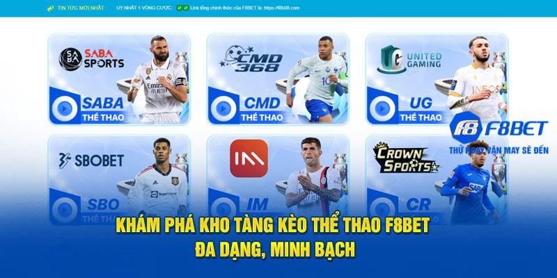 tham gia cược bóng đá tại sảnh SABA Sports F8bet