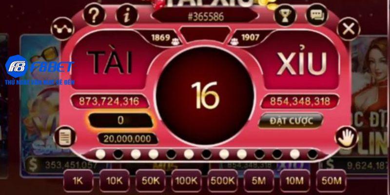 tài xỉu đổi tiền thật tại F8bet